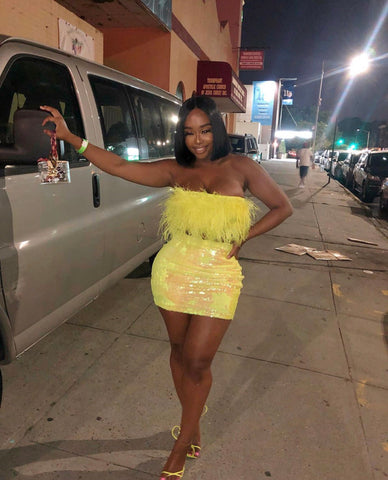 The Flirty Two Piece Sequin