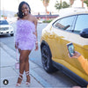 Clueless Feather Two Piece