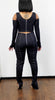 Stitched Denim Set