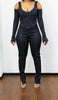 Stitched Denim Set